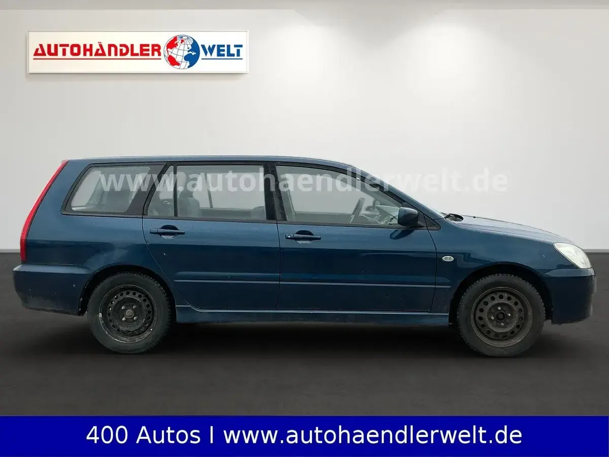 Usata Mitsubishi Lancer Comfort Edition 98 CV (72 kW) 2004 Blu Station wagon