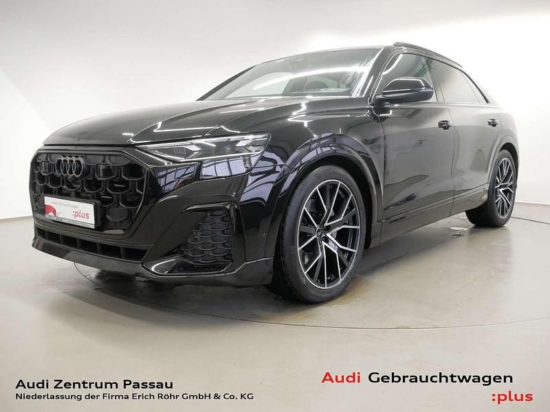 Mythosschwarz metallic Gebraucht 2025 Audi Q8 Ambiente SUV | 76.900 € (Superpreis) - Bild 1/4