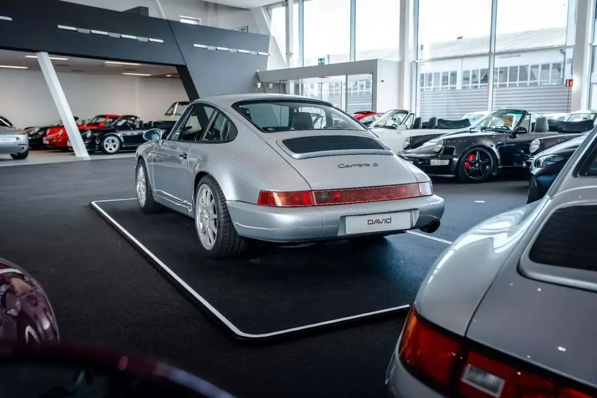 Gebraucht Porsche 911 Carrera 250 PS (183 kW) 1990 Silber Coupé