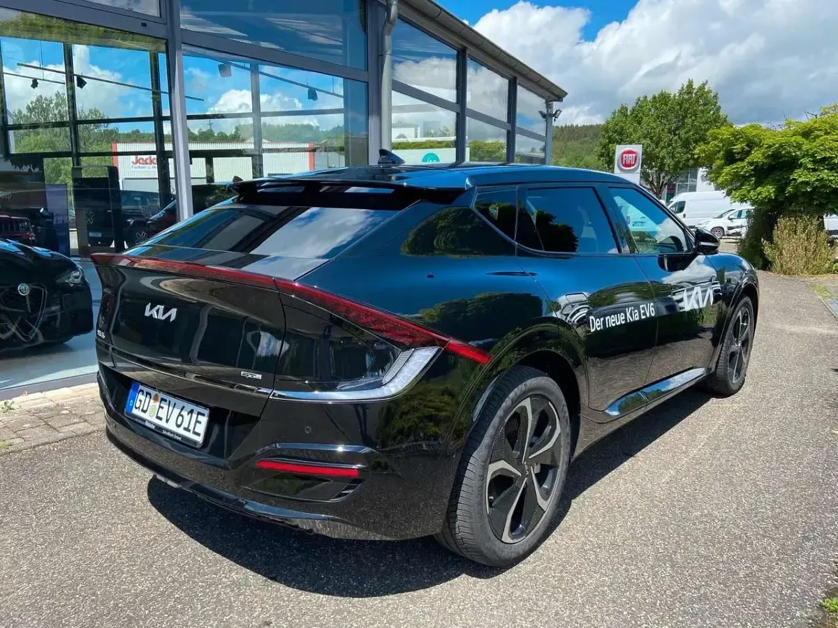 Gebraucht Kia EV6 GT-Line 239 kW (325 PS) 2022 (abp) auroraschwarz met SUV