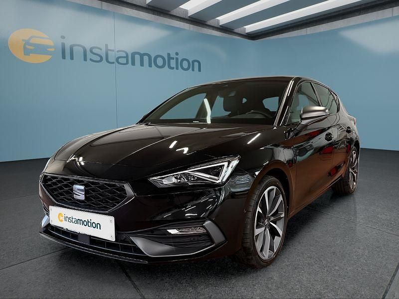 Schwarz Gebraucht 2020 Seat Leon Kleinwagen | 22.349 € (Etwas zu teuer) - Bild 1/4