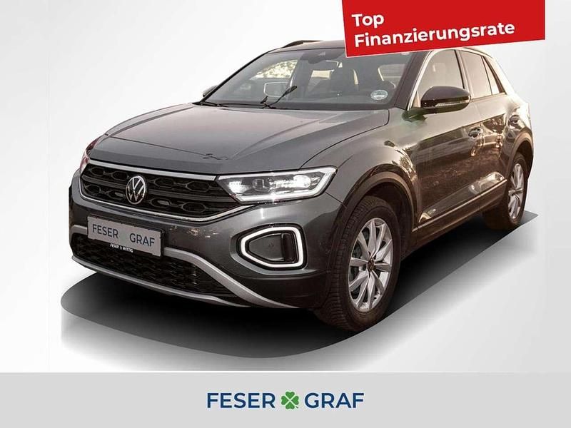 Indiumgrau metallic Gebraucht 2025 VW T-Roc Goal SUV | 30.630 € (Guter Preis) - Bild 1/3