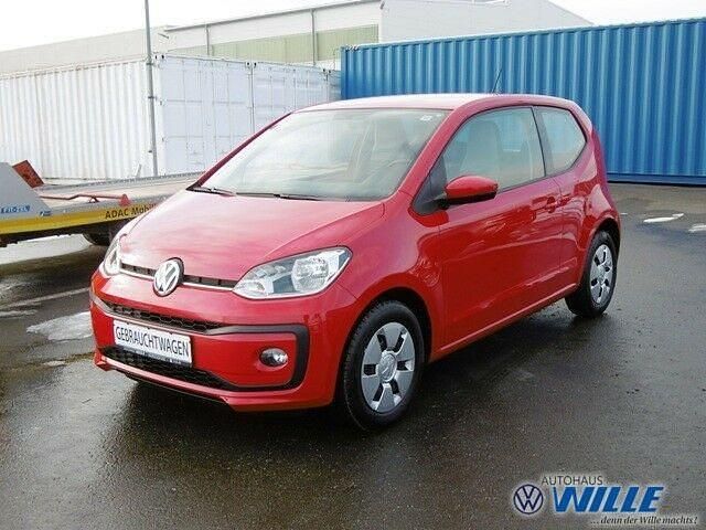 Rot Gebraucht 2018 VW up! move up! Kleinwagen | 7.960 € (Fairer Preis) - Bild 1/2