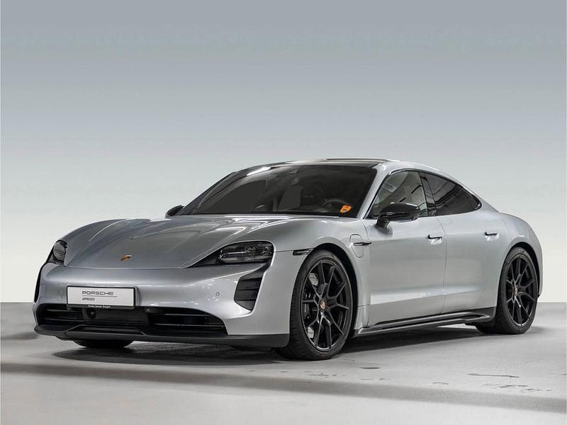 Silber Gebraucht 2022 Porsche Taycan GTS Sport Limousine | 79.400 € (Etwas zu teuer) - Bild 1/4