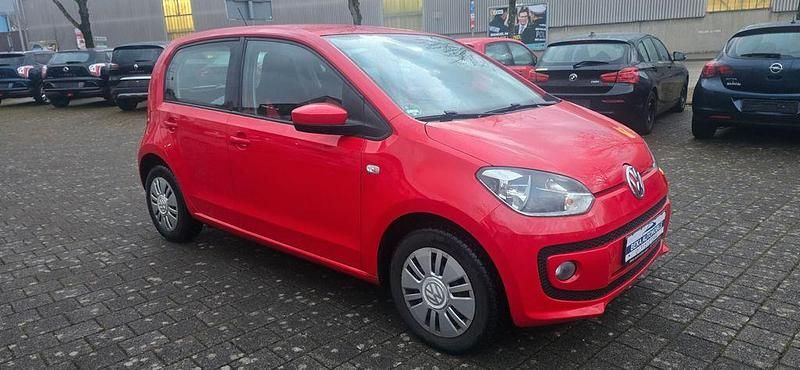 Gebraucht VW up! move up! 60 PS (44 kW) 2014 Rot Kleinwagen