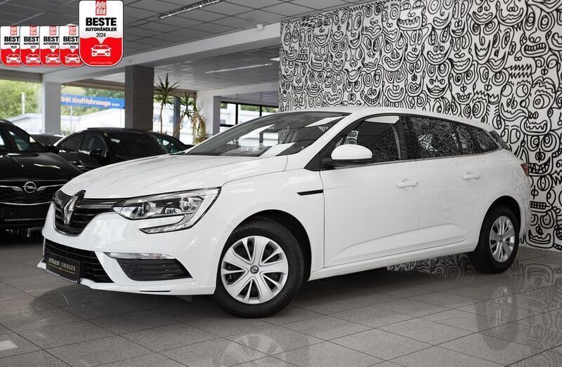 Weiß Gebraucht 2019 Renault Mégane IV Life Limousine | 16.880 € (Teuer) - Bild 1/3