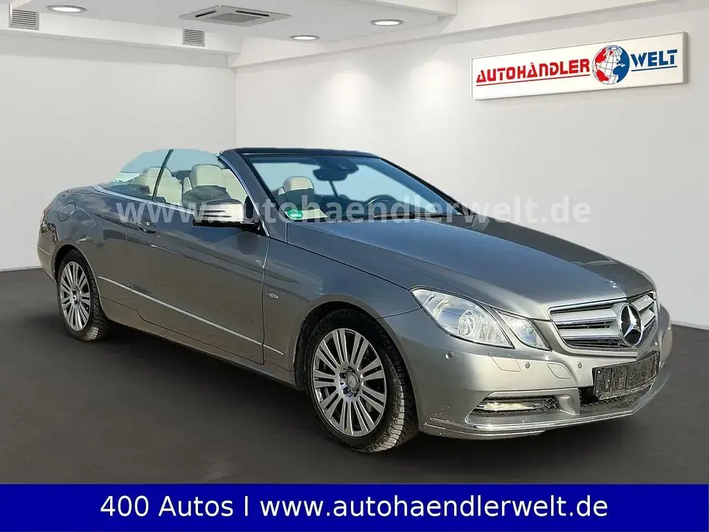 Gebraucht Mercedes E220 Avantgarde 170 PS (125 kW) 2011 Silber Cabrio