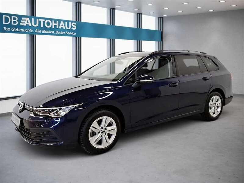 Blau Gebraucht 2022 VW Golf VIII Life Kombi | 20.590 € (Guter Preis) - Bild 1/4
