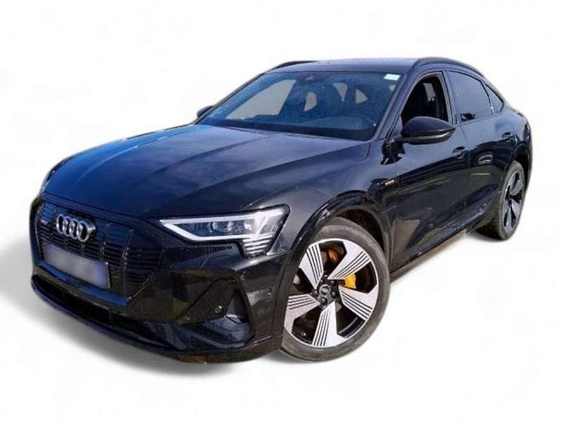 Mythosschwarz metallic Gebraucht 2021 Audi e-tron Sportback S-Line SUV | 33.449 € (Fairer Preis) - Bild 1/3