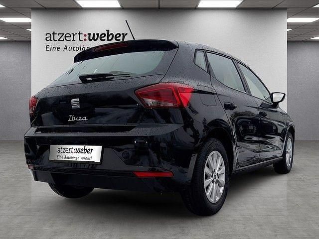 Neu Seat Ibiza Style 95 PS (69 kW) 2025 Mitternachtsschwarz Limousine