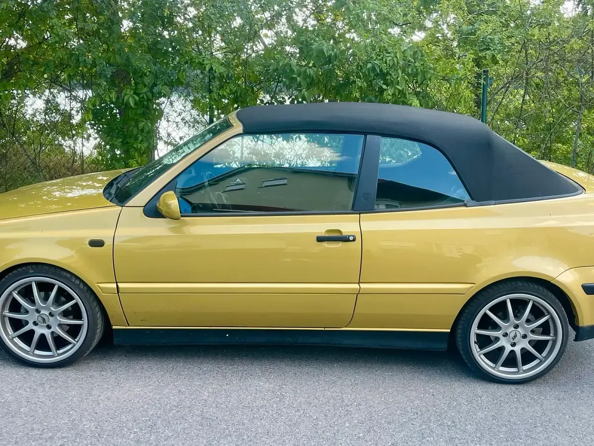 Gebraucht VW Golf IV 101 PS (74 kW) 1999 Gold Cabrio