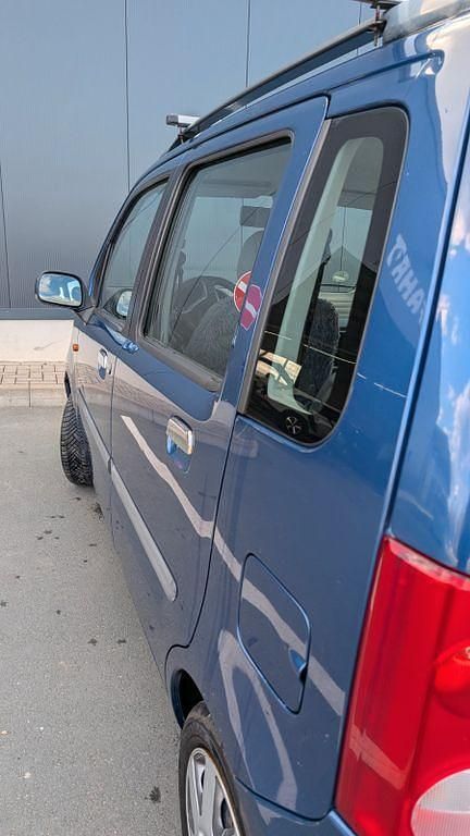 Gebraucht Opel Agila Comfort 75 PS (55 kW) 2002 Blau Van / Kleinbus