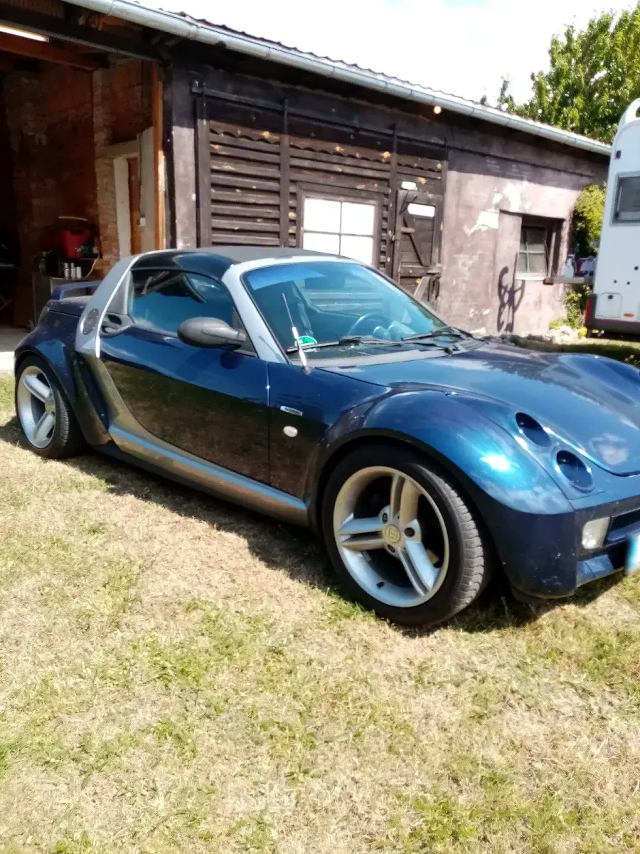Gebraucht Smart Roadster 116 PS (85 kW) 2003 Blau Cabrio