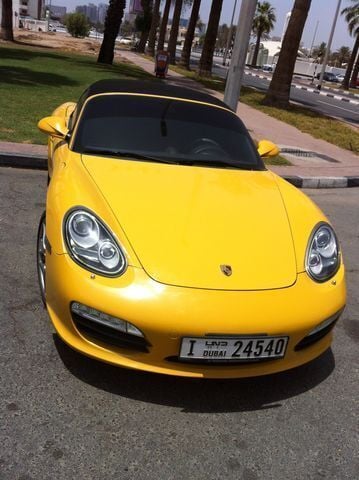 Gebraucht Porsche Boxster 469 PS (344 kW) 2009 Gelb Cabrio