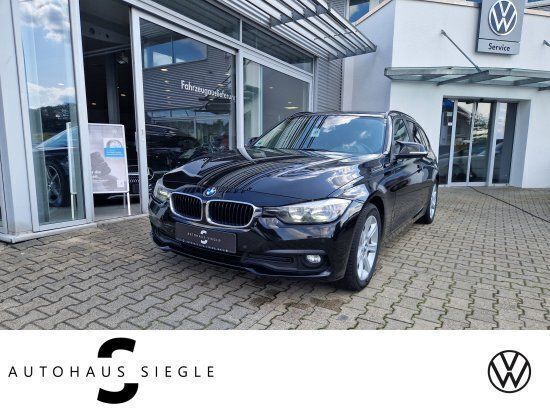 Schwarz Gebraucht 2015 BMW 320 Advantage Kombi | 11.480 € (Fairer Preis) - Bild 1/4