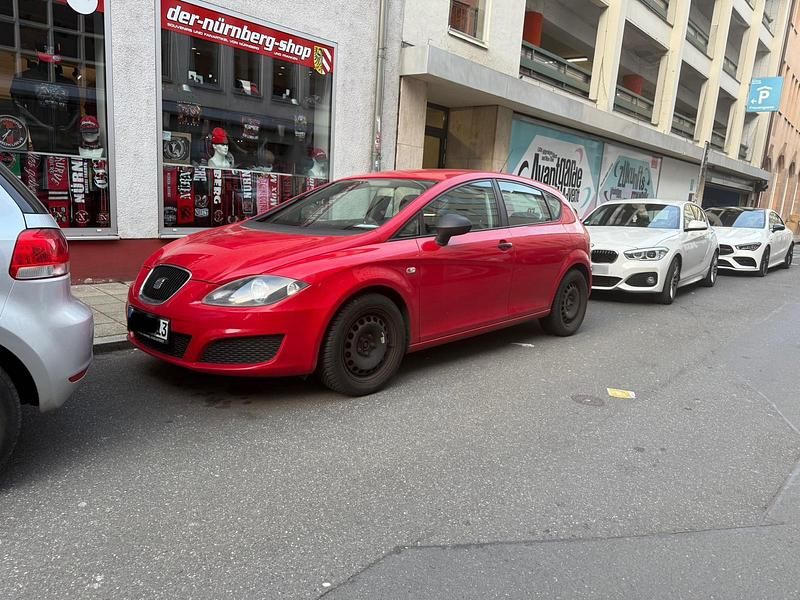 Gebraucht Seat Leon 87 PS (63 kW) 2009 Rot Kleinwagen