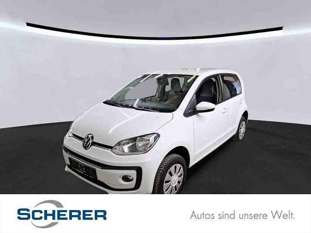 Pure white Gebraucht 2021 VW up! move up! Kleinwagen | 10.690 € (Fairer Preis) - Bild 1/4