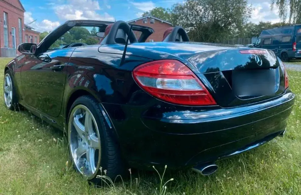 Gebraucht Mercedes SLK350 272 PS (200 kW) 2005 Schwarz Cabrio