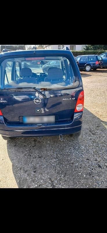 Gebraucht Opel Agila 75 PS (55 kW) 2001 Blau Van / Kleinbus