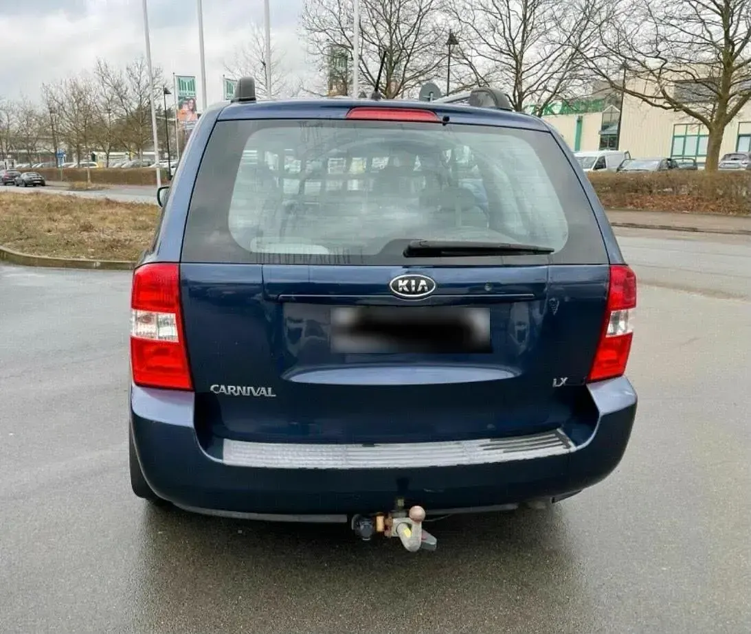 Gebraucht Kia Carnival 2009 Blau Van / Kleinbus