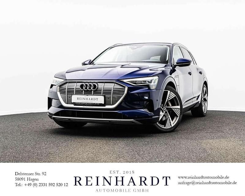 Gebraucht Audi e-tron Advanced 230 kW (313 PS) 2021 Navarrablau metallic SUV