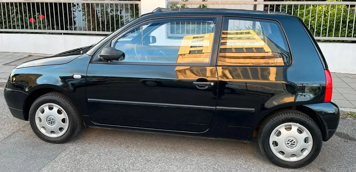 Gebraucht VW Lupo 50 PS (36 kW) 1999 Schwarz Kleinwagen