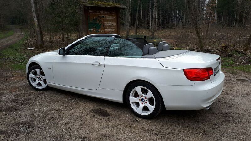 Gebraucht BMW 320 Cabriolet Sport Line 184 PS (135 kW) 2010 Weiß Cabrio