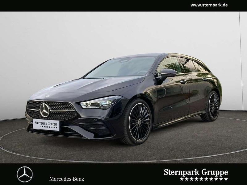 Schwarz Gebraucht 2024 Mercedes CLA200 Shooting Brake AMG Kombi | 38.480 € - Bild 1/4