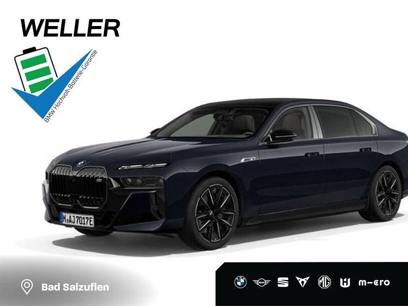 Carbonschwarz (schwarz) Gebraucht 2024 BMW i7 Comfort Edition Limousine | 119.000 € (Etwas zu teuer) - Bild 1/3