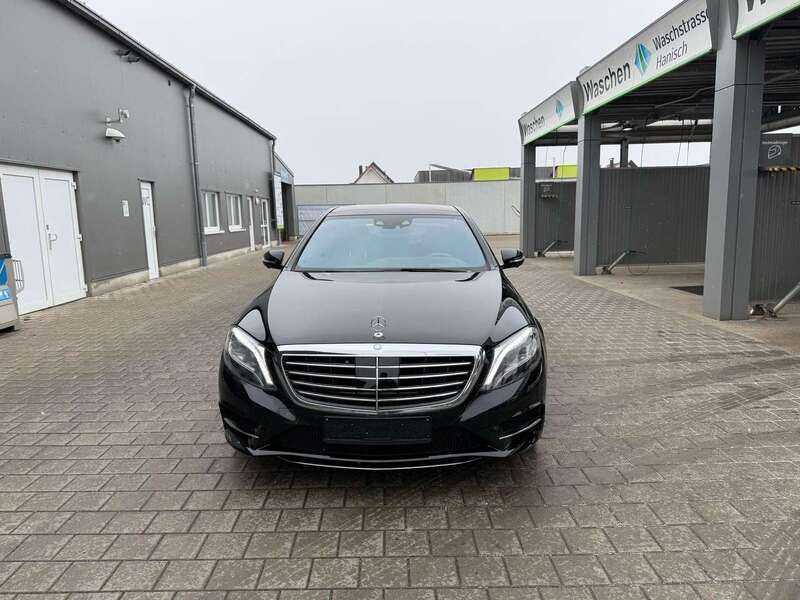 Obsidianschwarz metalliclack Gebraucht 2016 Mercedes S500 AMG Limousine | 43.450 € - Bild 1/4