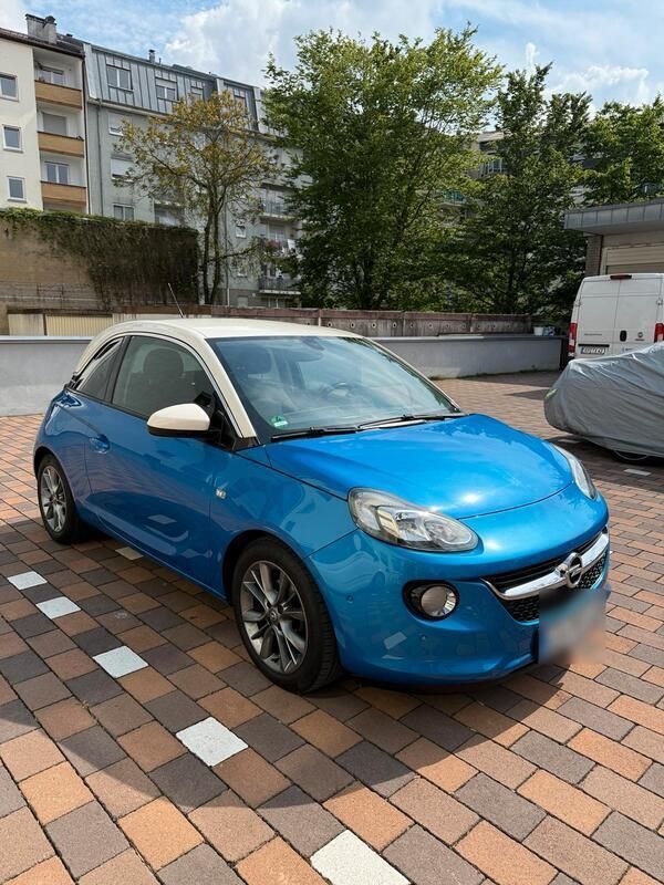 Blau Gebraucht 2015 Opel Adam Kleinwagen | 7.950 € (Guter Preis) - Bild 1/4