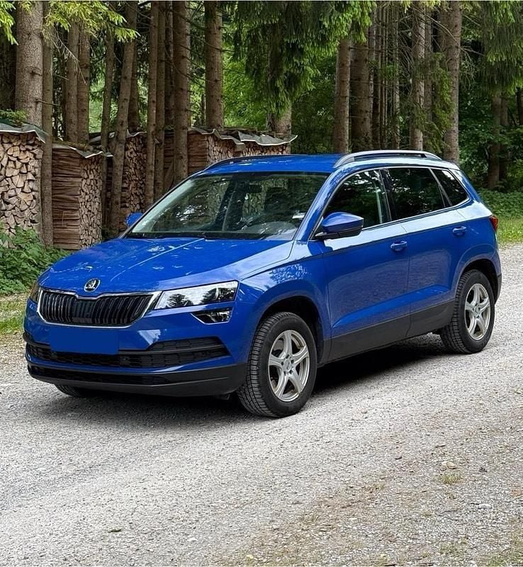 Blau Gebraucht 2018 Skoda Karoq Style SUV | 17.500 € (Fairer Preis) - Bild 1/4