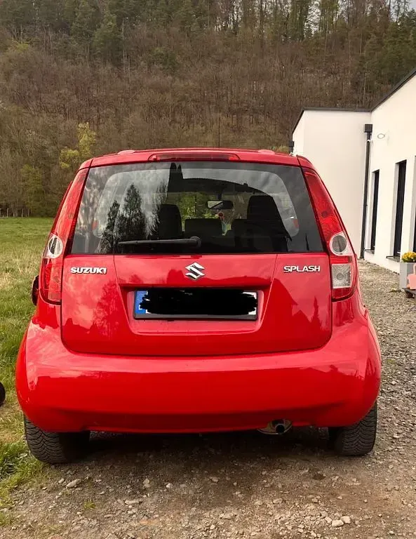 Gebraucht Suzuki Splash 65 PS (47 kW) 2009 Rot Kleinwagen