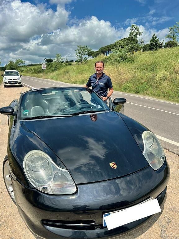 Gebraucht Porsche Boxster S 252 PS (185 kW) 2002 Schwarz Cabrio