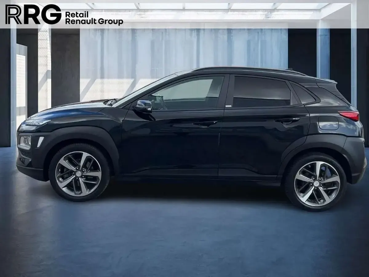Gebraucht Hyundai Kona Advantage 120 PS (88 kW) 2020 Schwarz SUV