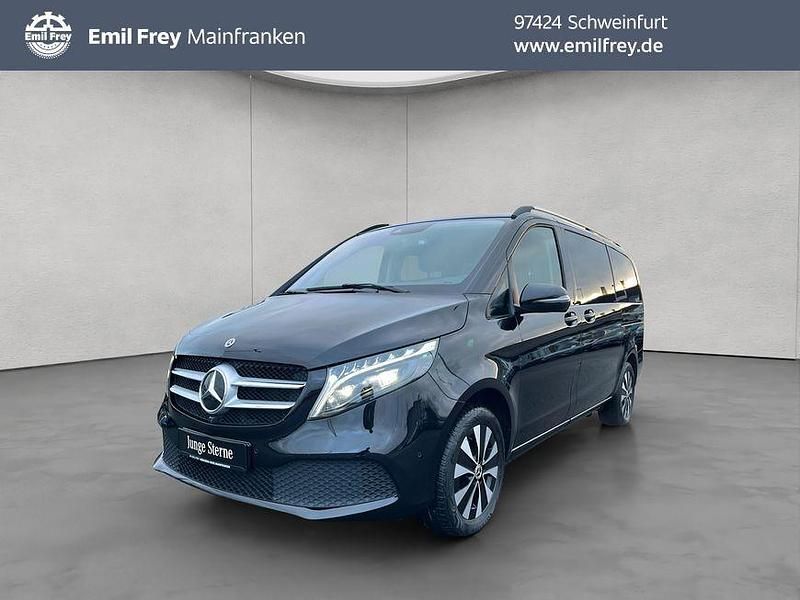 Obsidianschwarz metallic Gebraucht 2024 Mercedes V250 Van / Kleinbus | 49.990 € (Superpreis) - Bild 1/4