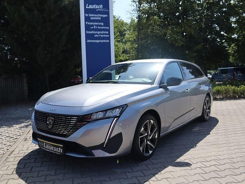 Silber Gebraucht 2022 Peugeot 308 Allure Kombi | 18.450 € (Superpreis) - Bild 1/4