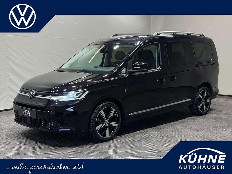 Gebraucht VW Caddy Style 122 PS (89 kW) 2023 Deep black perleffekt Van / Kleinbus