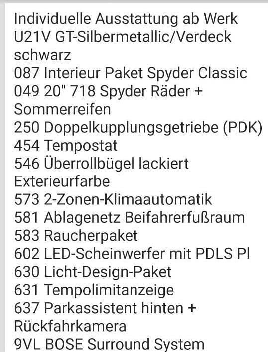 Gebraucht Porsche 718 Spyder 420 PS (308 kW) 2021 Silber Cabrio