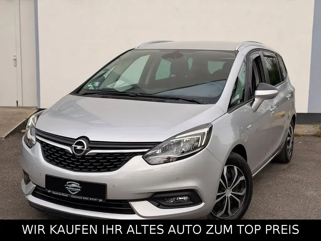 Gebraucht Opel Zafira Business Edition 120 PS (88 kW) 2017 Silber Van / Kleinbus