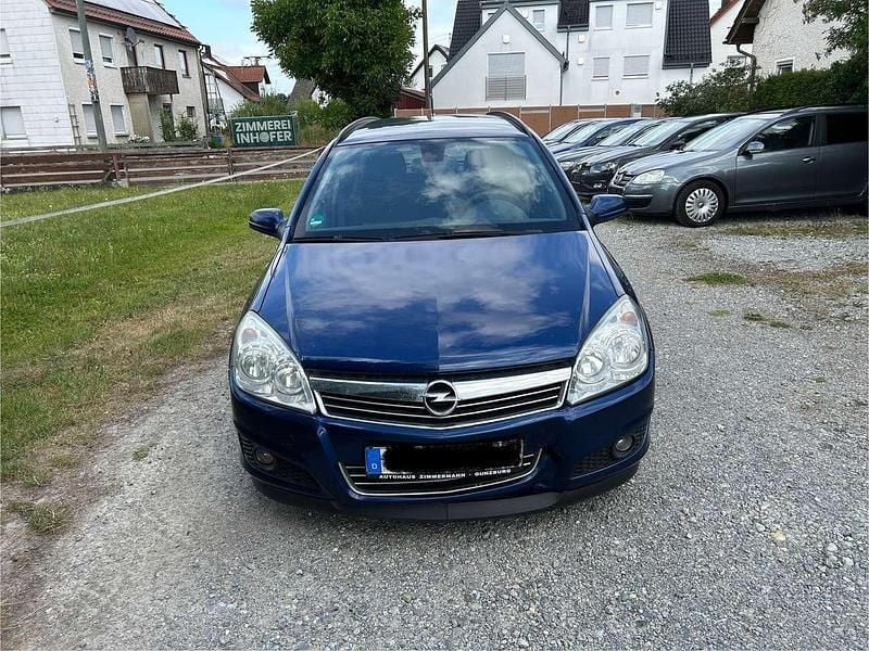 Blau Gebraucht 2008 Opel Astra Kombi | 880 € (Superpreis) - Bild 1/4