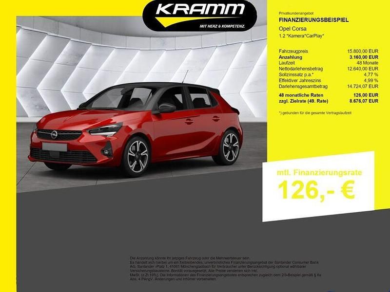 Gebraucht Opel Corsa 101 PS (74 kW) 2023 Rot Kleinwagen