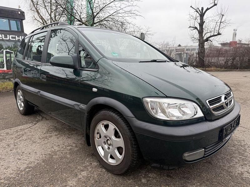 Gebraucht Opel Zafira 116 PS (85 kW) 1999 Grün Van / Kleinbus