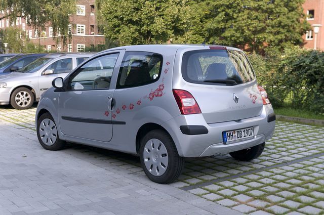 Gebraucht Renault Twingo Expression 76 PS (55 kW) 2008 Grau metallic Kleinwagen