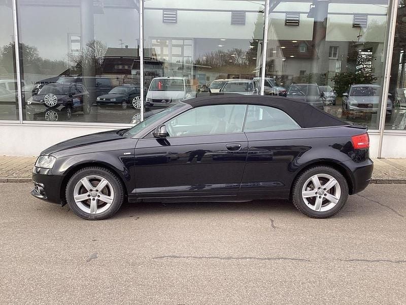 Gebraucht Audi A3 Cabriolet Attraction 160 PS (117 kW) 2010 Schwarz Cabrio