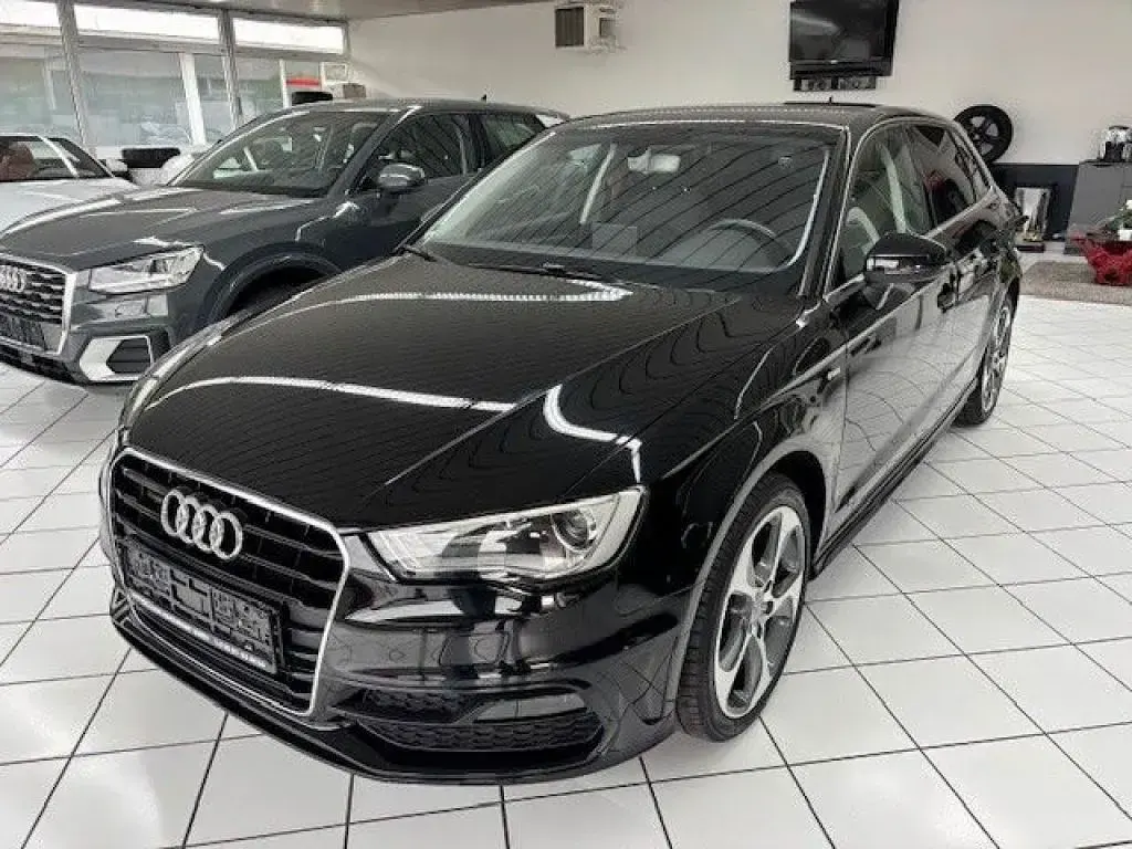 Gebraucht Audi A3 S-Line 110 PS (80 kW) 2015 Schwarz Limousine