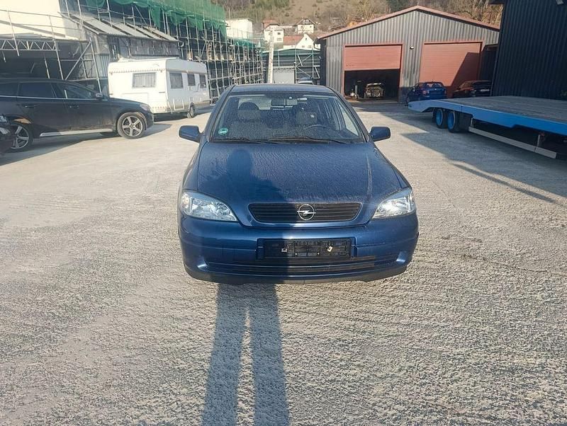 Gebraucht Opel Astra Comfort 84 PS (61 kW) 2002 Blau Limousine