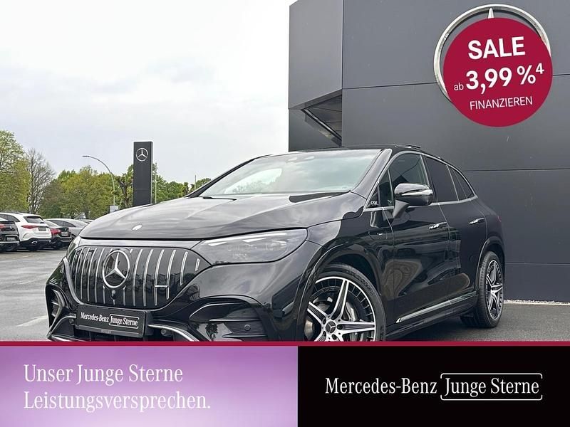 Schwarzlack obsidianschwarz Gebraucht 2024 Mercedes EQE AMG 53 AMG SUV | 85.680 € - Bild 1/3