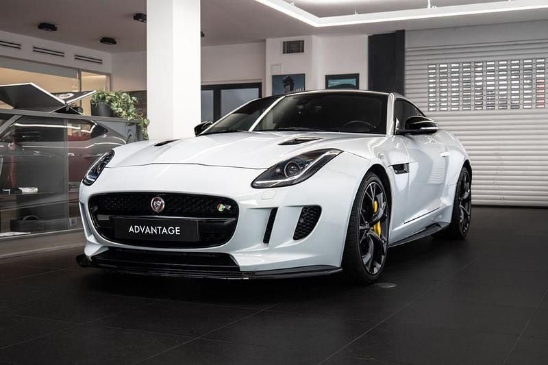 Weiß Gebraucht 2014 Jaguar F-Type R Coupé | 56.500 € (Teuer) - Bild 1/4