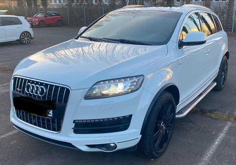 Weiß Gebraucht 2013 Audi Q7 S-Line SUV | 14.800 € (Superpreis) - Bild 1/4